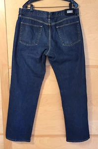 HUGO BOSS Vintage Mens Denim Blue Jeans Pants =38W x 32L= - Picture 1 of 3
