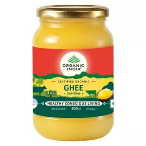 Organic India Cow Ghee 500ml - Picture 1 of 8