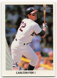 1990 Carlton Fisk Leaf