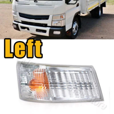 Lámpara de señal de giro delantera izquierda lámpara de esquina para Mitsubishi Canter 2012-18 FUSO FE FG Foto 1 de 4