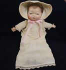 Antique 1920s BYE-LO Baby Doll by Grace Storey Putnam 12" Compo/Linen/Celluloid