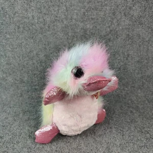 TY Beanie Boos Petunia Pastel Rainbow SparkleBeak Platypus Plush Collectible 6in - Picture 1 of 14