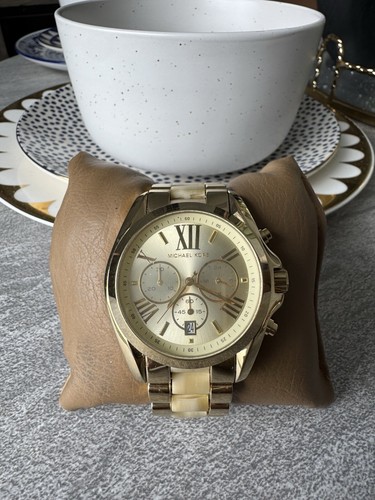 Orologio da donna Michael Kors Bradshaw quadrante oro cinturino acciaio oro MK5722