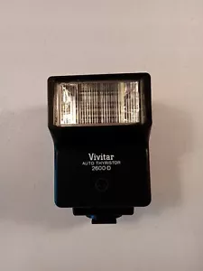 Vivitar Auto Thyristor 2600 D Flash (Condition Unknown, No Way To Test) - Picture 1 of 8