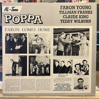 [COUNTRY]~EXC LP~FARON YOUNG~TILLMAN FRANKS~Hi Tone Poppa~[1988~GOTHAM]~UK Impor Foto 1 de 4