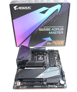 Gigabyte B650E AORUS Master Socket AM5 AMD ATX Gaming Motherboard - Photo 1/8