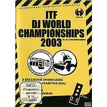 ITF - DJ World Championships 2003 von tx | DVD | Zustand gut