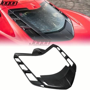 Carbon Rear Window Roof Hatches Vent Kits For C8 Corvette Stingray Coupe Z51 Z06 - Picture 1 of 11