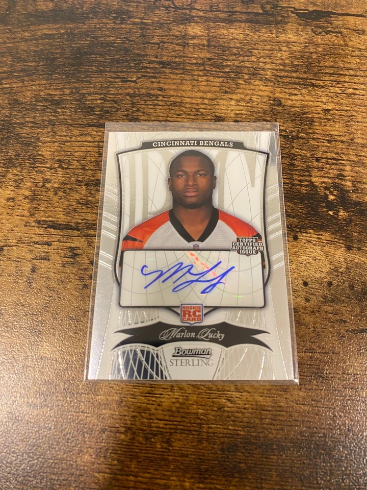 2009 Bowman Sterling Marlon Lucky RC Autograph /999 #120 - Image 1 of 1