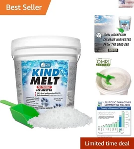 Rapid Pet-Friendly Magnesium Chloride Ice Melt - Safe, Effective - 15lb - Picture 1 of 8