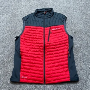 Eddie Bauer Vest Adult Medium Red Goose Storm Down 800 Full Zip First Ascent - Picture 1 of 12