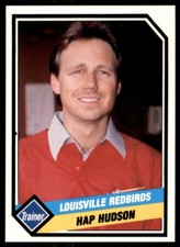 1989 CMC Louisville Red Birds Hap Hudson Louisville Redbirds #5