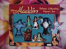 Aladdin Disney Vintage Deluxe Collectible Figure Playset Mattel Boxed Set