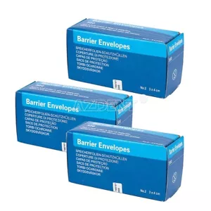 900Pcs Disposable Dental X-Ray ScanX Barrier Envelopes NO.2 for Phosphor Plate - Picture 1 of 13