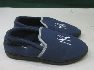 AUTÉNTICO Colección REEBOK Azul NY Logo Puntera Redonda Plana Mujer Talla 6.5 Foto 1 de 4