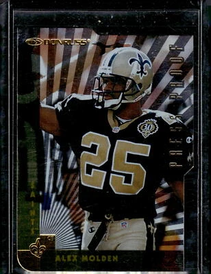 1997 Donruss #189 Alex Molden Press Proofs Gold Die Cuts - Image 1 of 2