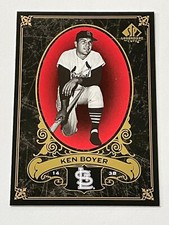 2007 Upper Deck SP Legendary Cuts Baseball #87 - Ken Boyer - St. Louis Cardinals