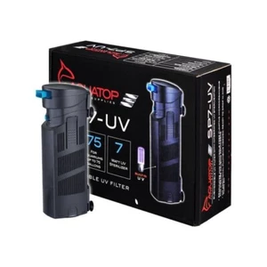 AQUATOP SP7-UV 126 GPH Internal Filter w/ 7W UV Sterilizer for Pure Clear Water - Picture 1 of 9