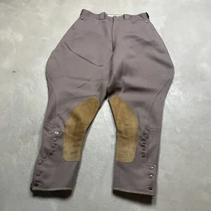 Vintage Christenfeld Reithose Reithose Reitbekleidung Hose Schlüpfer Wildleder 29x24 - Bild 1 von 15