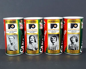 Canada Dry Lot Collector Cans 1974-75 Philadelphia Flyers Stanley Cup Winners - Picture 1 of 9