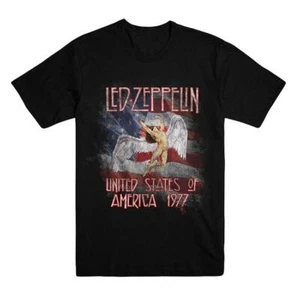 LED ZEPPELIN - America 1977 T SHIRT S-M-L-XL-2XL New Official Hi Fidelity Merch - Picture 1 of 1