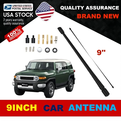 Mástil de antena 9" AM/FM para Toyota FJ Cruiser 2007 2008 2009 2010 2012 2013 2014 Foto 1 de 4