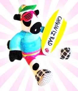 Chick-fil-A Summer 2022 Plush Cow Doll Toy 80's Retro Chikin Iz Rad 7" - Picture 1 of 1