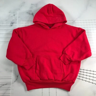 YZY Gap Sudadera con Capucha Niños Grande 10-11 Rojo Extremadamente Grueso Algodón Kanye West Collab Foto 1 de 4