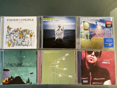 2000’s ROCK 6 Lot: Workman, Modest Mouse, 🦕 Bones, Foster, Aberdeen, 5 For Figh - Image 1 of 4