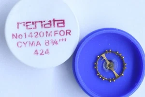 Balance complete CYMA-TAVANNES - T.W.C. 424 bilanciere completo 721 NOS - Picture 1 of 1