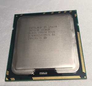 Intel Xeon E5620 Quad 2.4GHz 12MB 5.86GT/s SLBV4 LGA1366 CPU Server Processor - Picture 1 of 2