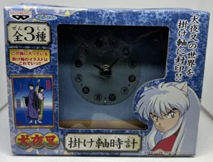 InuYasha Miroku Sango Wall Scroll Desk Clock - Picture 1 of 6