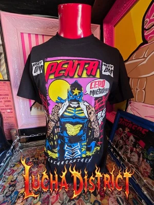 Camisas adultas Pentagon Jr-Zero Miedo Lucha Libre - Imagem 1 de 4
