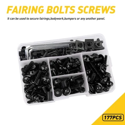 Complete Fairing Bolt Kit For Kawasaki Ninja Bodywork Screws Fasteners Aluminium - Image 1 of 4