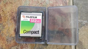 Fujifilm CompactFlash 512MB CF 20x Memory Card for Digital Cameras - Picture 1 of 5