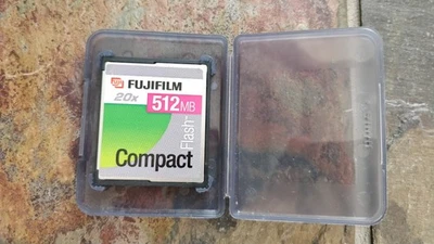 Fujifilm CompactFlash 512MB CF 20x Memory Card for Digital Cameras - Image 1 of 4