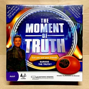 The Moment of Truth Adult Party Game – NEW Sealed •Shrink-wrap Wear (See Photos) - Picture 1 of 4