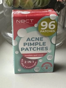 NBCT Akne Pickel Pflaster unsichtbare Stelle Abdeckung 96 Pflaster ~ versiegelt - Bild 1 von 2