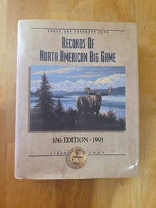 Records of North American Big Game 10th Edition 1993-Boone & Crockett Club HDCR - Picture 1 of 9