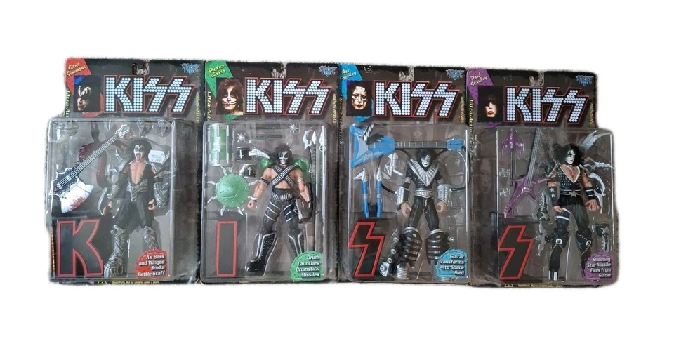 Juego de 4 figuras de acción McFarlane KISS 1997 Ultra nuevas en caja selladas Foto 1 de 1