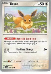 Eevee Common SV: Prismatic Evolutions 074/131 NM - Picture 1 of 1