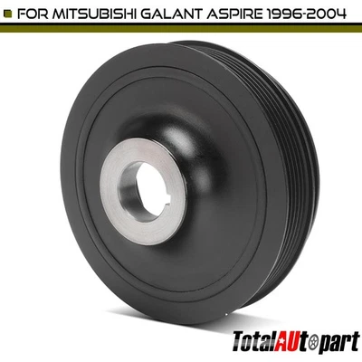 New Crankshaft Pulley for Mitsubishi Galant Aspire 1996-2004 Legnum 96-03 2.5L - Image 1 of 4