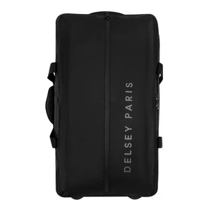 Delsey Paris Torrent Bolso de Lona Plegable con Ruedas Equipaje de Viaje Negro Nuevo - Imagen 1 de 7