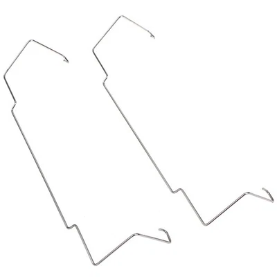 1Pair 12CM Computer CPU Cooling Fan Clip Steel Wire Fastener Metal C GS JY - Image 1 of 4