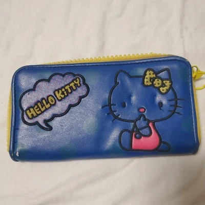  Cartera de mujer Hello Kitty triple pliegue original Sanrio aspecto vintage Foto 1 de 4