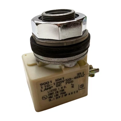 Square D 9001KM1 Pilot Light Module Series G, 110-120V, 50-60Hz *Free Shipping* - Image 1 of 4