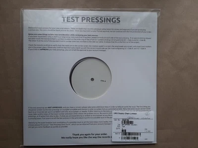 Def Leppard - Songs From The Sparkle Lounge (2020 WHITE LABEL TEST PRESSING LP) - Image 1 of 4