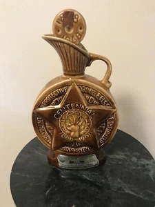 Jim Beam Decanter Centennial 1968 BPOE Elks Club Series Whiskey Bottle Jug - Picture 1 of 6