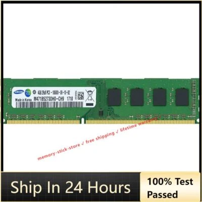 Samsung DDR3 4GB 8GB 1333MHZ 1600MHZ RAM Memory for DESKTOP DIMM PC3 2RX8 RAM - Image 1 of 4