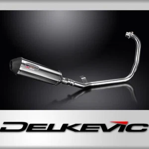 Royal Enfield Himalayan 410 2016-24 Full Exhaust 343mm X-Oval Edelstahl Schalldämpfer - Bild 1 von 4